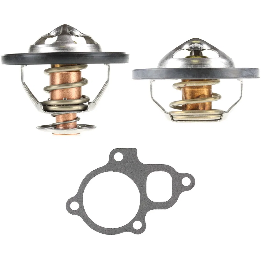 427457 – MOTOR RAD AM Thermostat, OE Replacement Temperature: 180F And 205F With Water Inlet And Water Outlet Thermos...